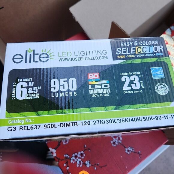 Elite LED Light‎ 4” Round Recessed Downlight Fixture G3 Field Selectable CCT - Picture 4 of 8